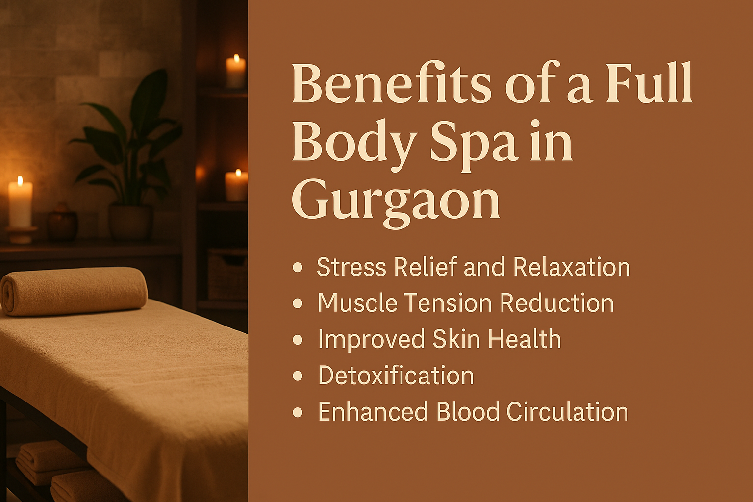 Benefits of a Full Body Spa in Gurgaon