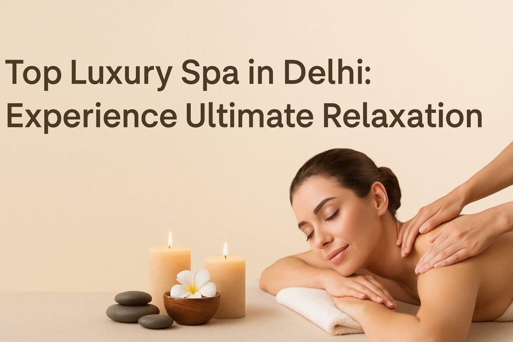 Top Luxury Spa in Delhi: Experience Ultimate Relaxation