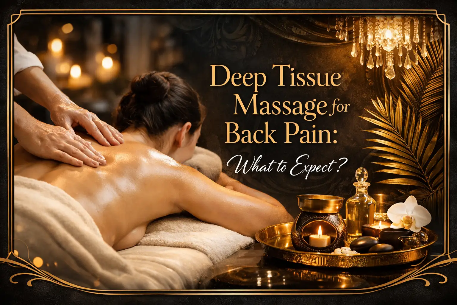 Deep tissue massage for back pain