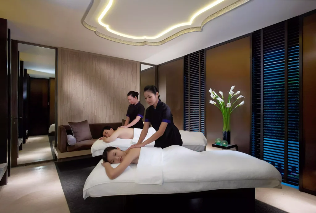 luxury spa massage