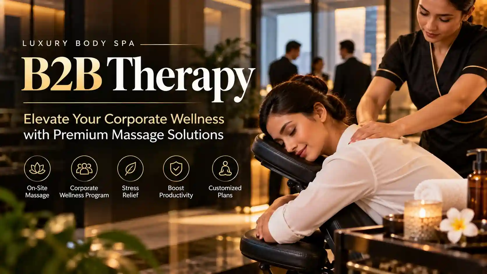 b2b massage in delhi