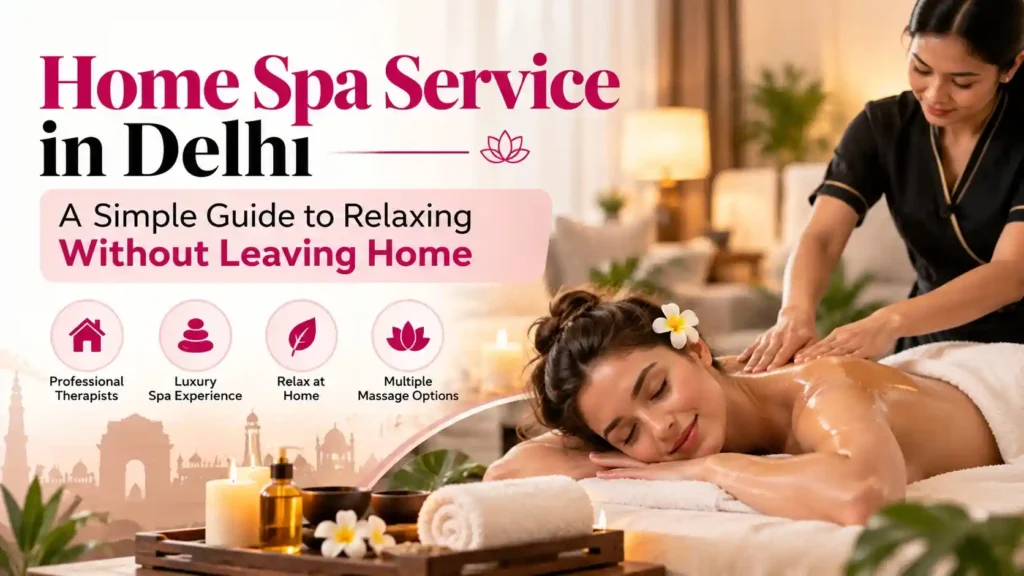 Home Spa Service in Delhi: A Simple Guide to Relaxing Without Leaving Home