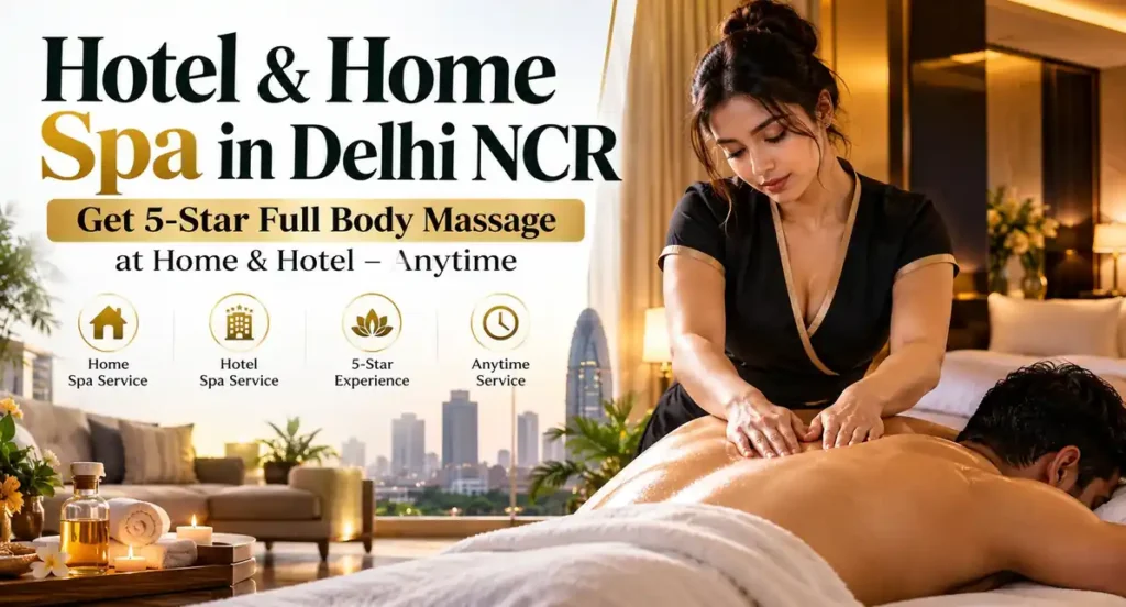 Hotel & Home Spa in Delhi NCR: Get 5-Star Full Body Massage at Home & Hotel