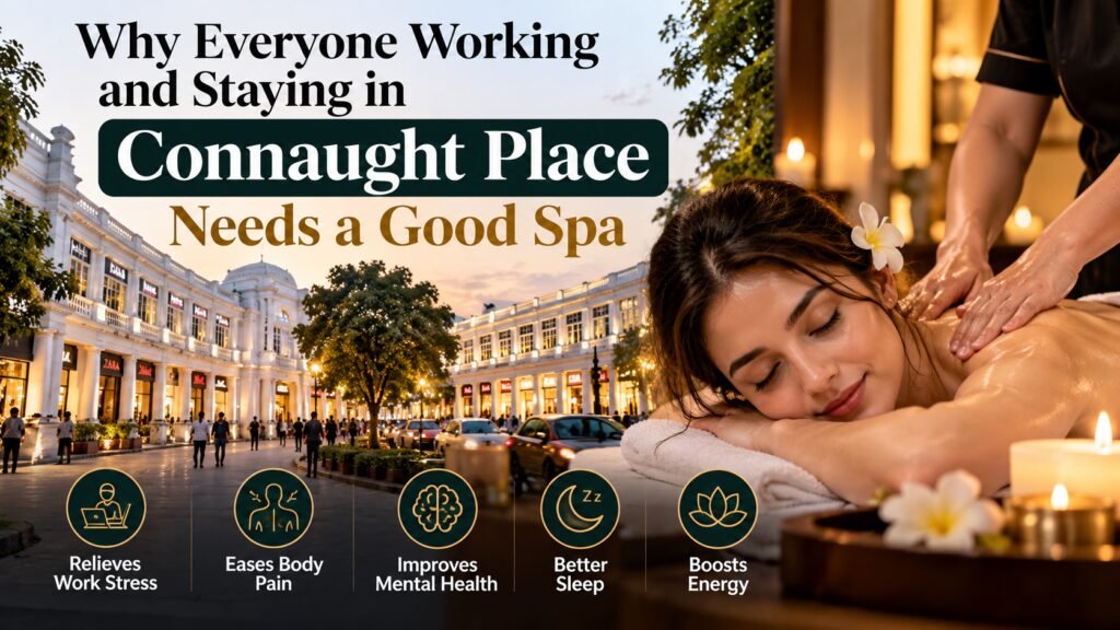 Why Everyone Working and Staying in Connaught Place Needs a Good Spa