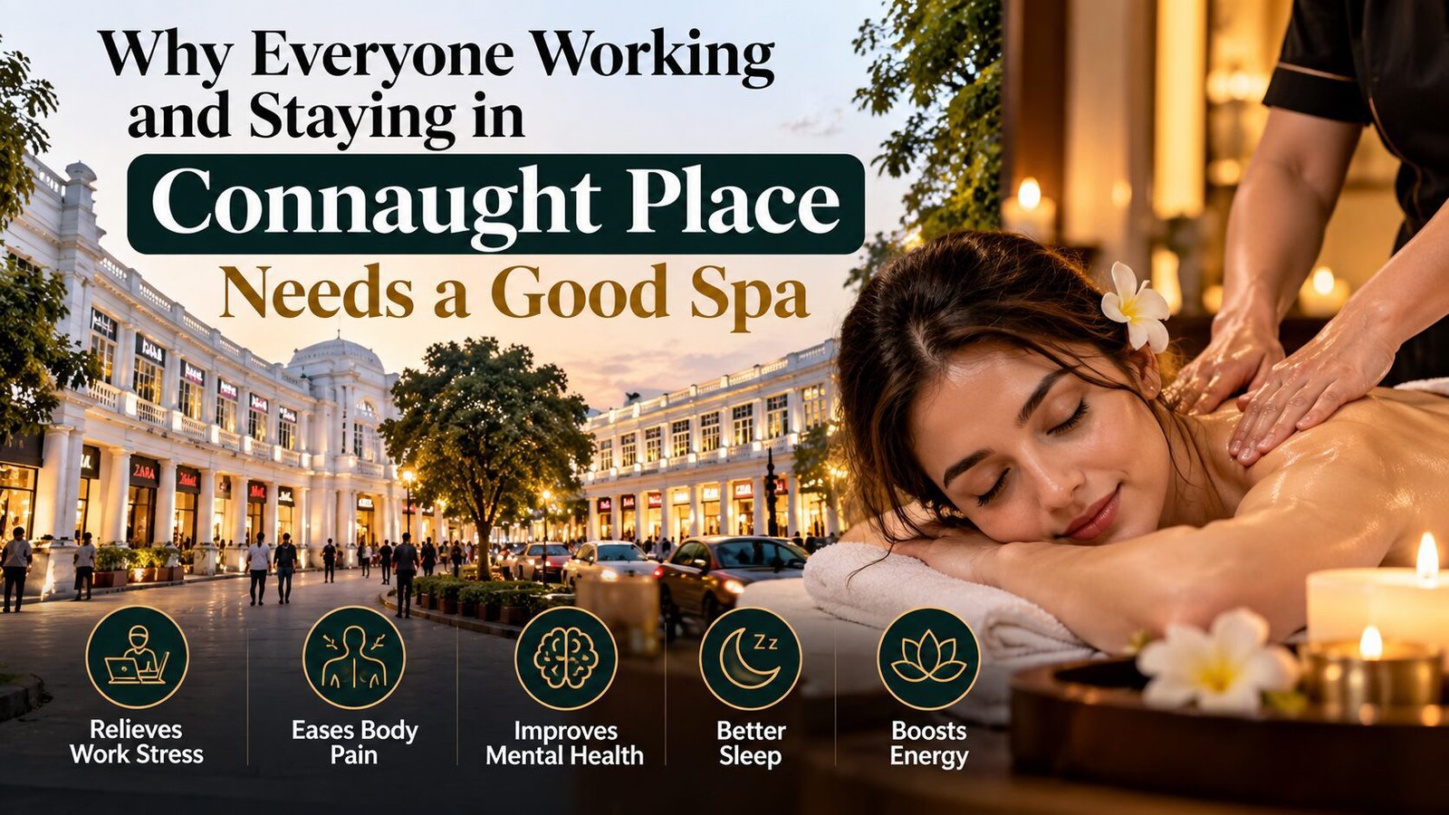 spa in Connaught Place